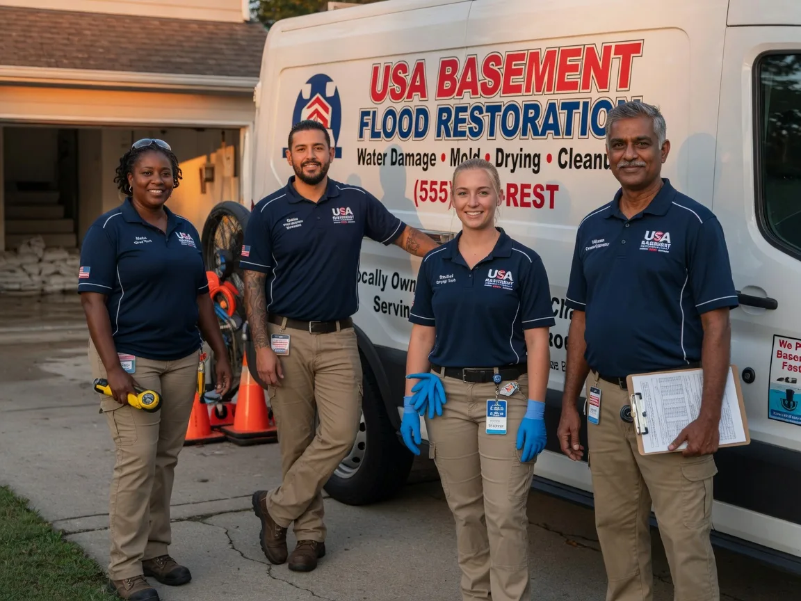 Basement Flood Cleanup company in Prairie City, SD